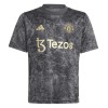 Maillot de Supporter Manchester United X Stone Roses Spécial 2023-24 Noire Pour Homme